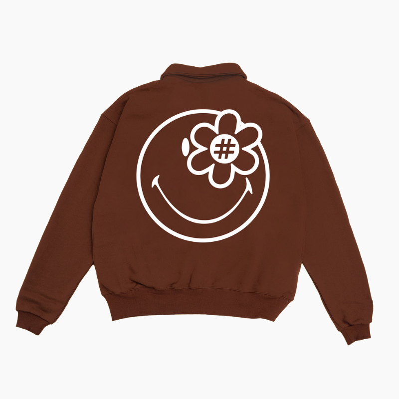 SMILEYWORLD® ENCHANTING L/S POLO | BROWN