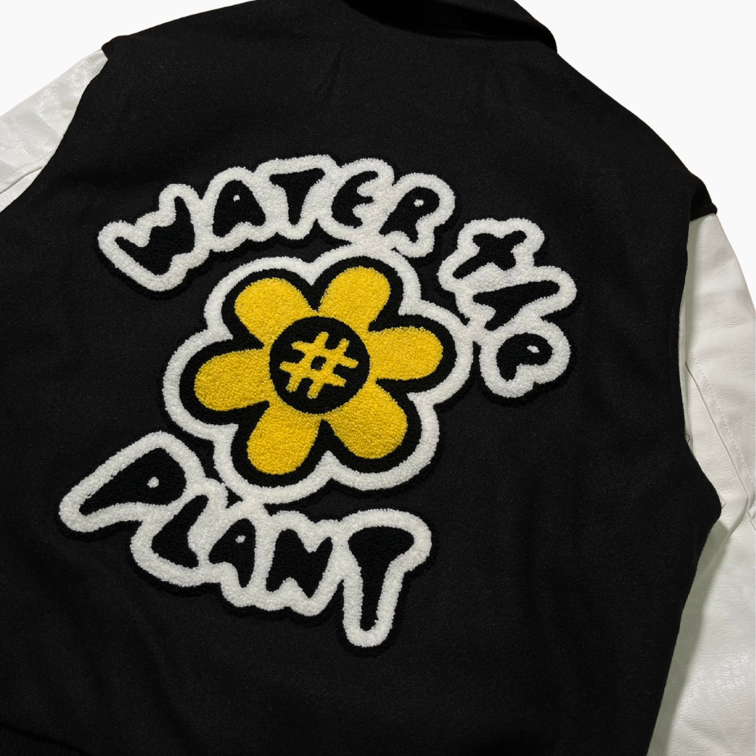 WTP "PANDA" Varsity Jacket | Black