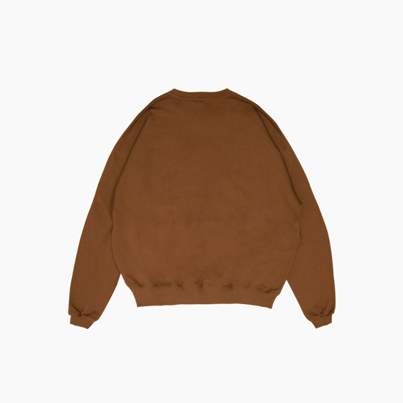 SMILEYWORLD® POP SWEATER | BROWN