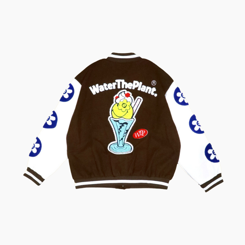 SMILEYWORLD® MILKSHAKE JACKET | BROWN