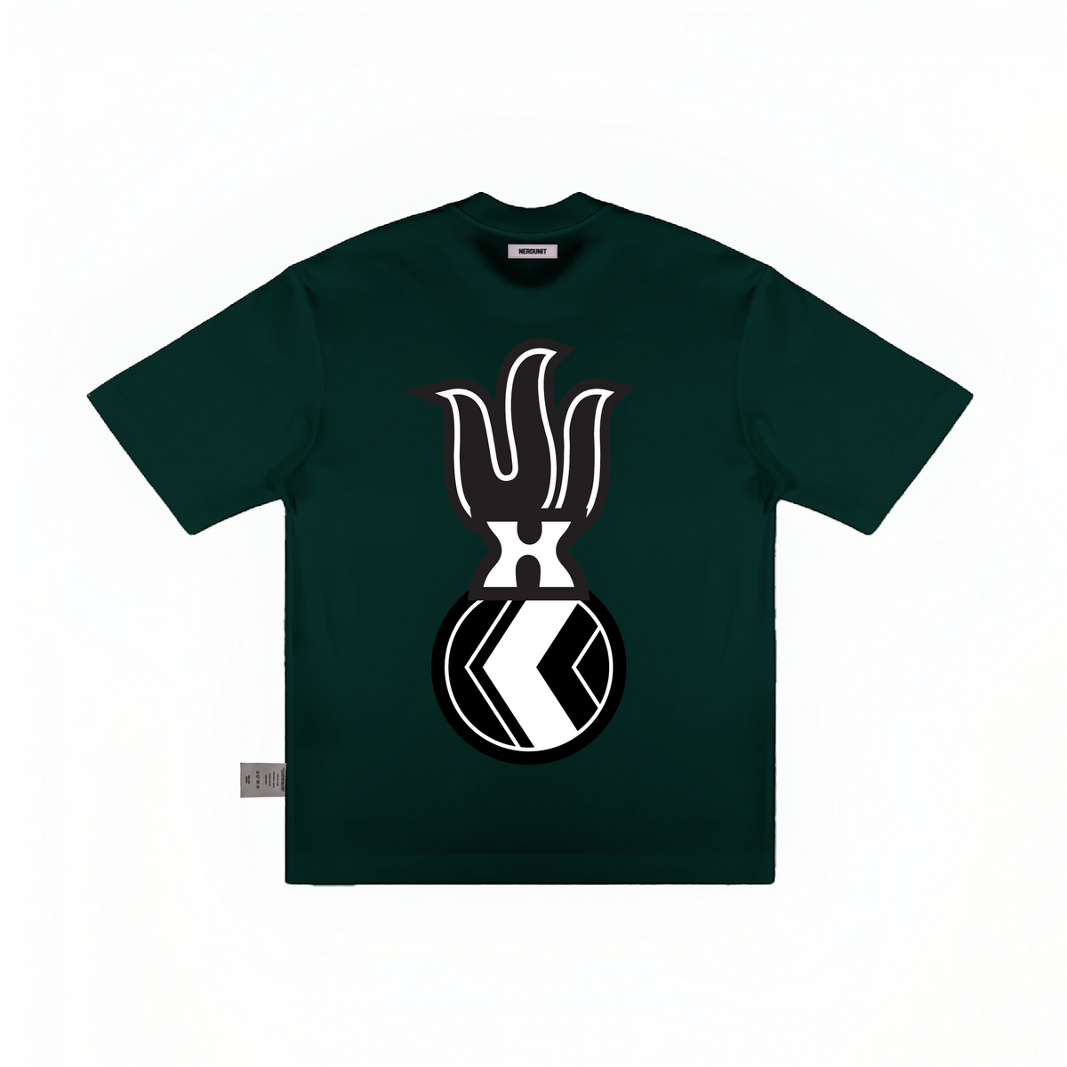 NU TRITON LOGO TEE | DARK GREEN