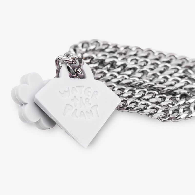 “DIAMOND BLOOM" Necklace | Off White