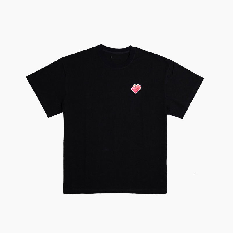 "DIAMOND PATCH" Tee | Black