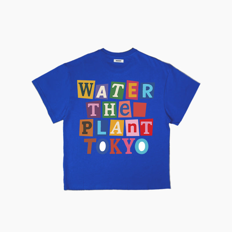 "TOKYO BLOCK" Tee | Rare Blue