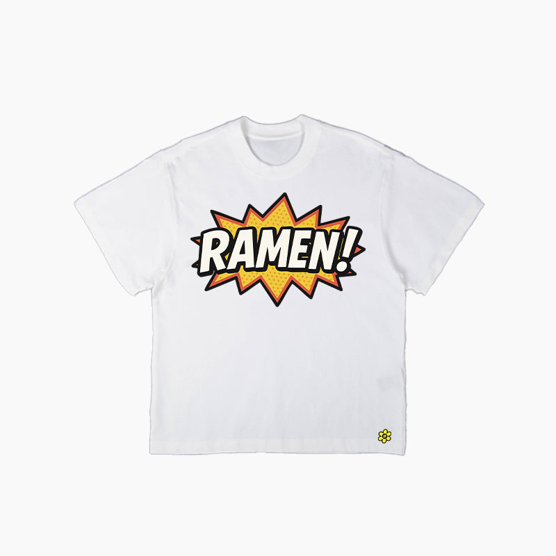 "RAMEN" Tee | Crisp White