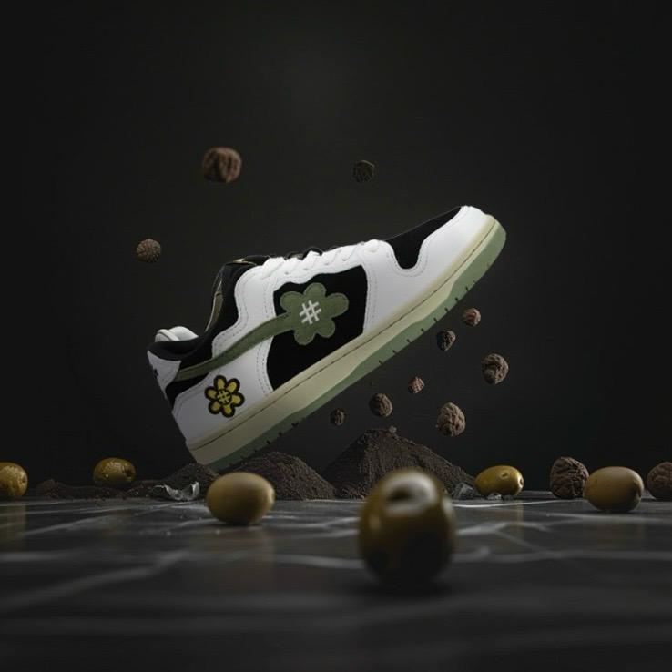 WTP “White Truffle” Kicks | Olive Green