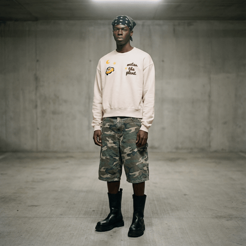 "CITIES" Sweater | Flat White