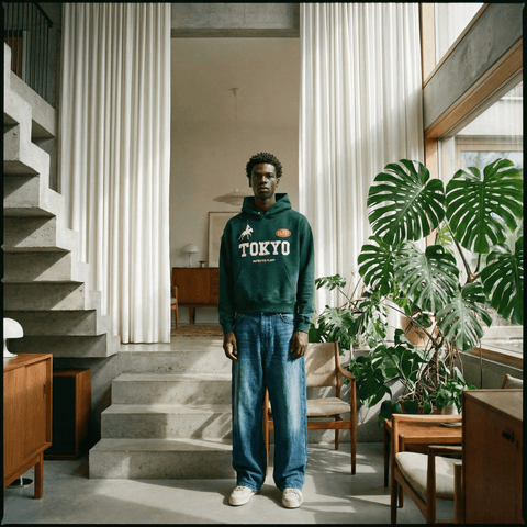 "JockeyClub" Hoodie | Forest Green