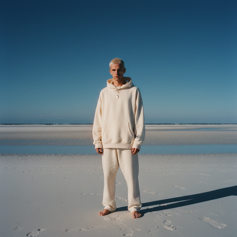 Blanks Hoodie | Flat White