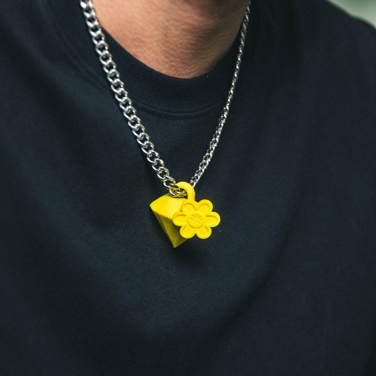 “DIAMOND BLOOM" Necklace | Lemon